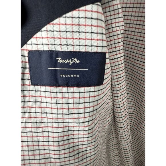 Brooks Brothers Tessuto Marzotto Navy Blue Classic 3 Button Blazer 42L - Picture 8 of 12